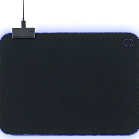 CoolerMaster MPA-MP750-M Gaming Mouse Pad Medium 370mm με RGB Φωτισμό Μαύρο