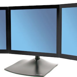 Ergotron DS100 Triple-Monitor Desk Stand