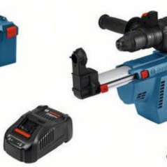 Bosch GBH 18V-26 F Professional Κρουστικό Σκαπτικό Πιστολέτο Μπαταρίας Brushless 18V 2x5.5Ah με Υποδοχή SDS Plus
