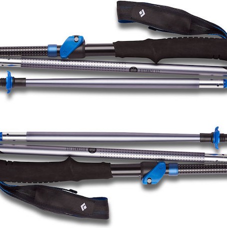 Black Diamond Distance Flz Τηλεσκοπικά Μπατόν Ορειβασίας Αλουμινίου 2τμχ Μαύρα