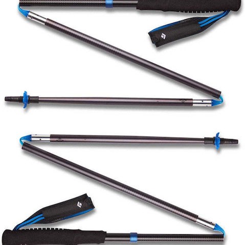 Black Diamond Distance Z Σπαστά Μπατόν Ορειβασίας Αλουμινίου 2τμχ Μαύρα