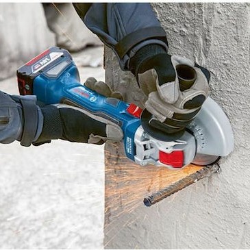 Bosch GWX 18V-7 Τροχός 125mm Μπαταρίας Brushless 18V Solo