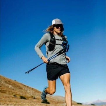 Black Diamond Distance Μπατόν Ορειβασίας από Ανθρακόνημα 2τμχ Μπλε