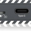 Icy Box Θήκη για Σκληρό Δίσκο M.2 PCI Express NVME με σύνδεση USB 3.1 Type-C σε Γκρι χρώμα