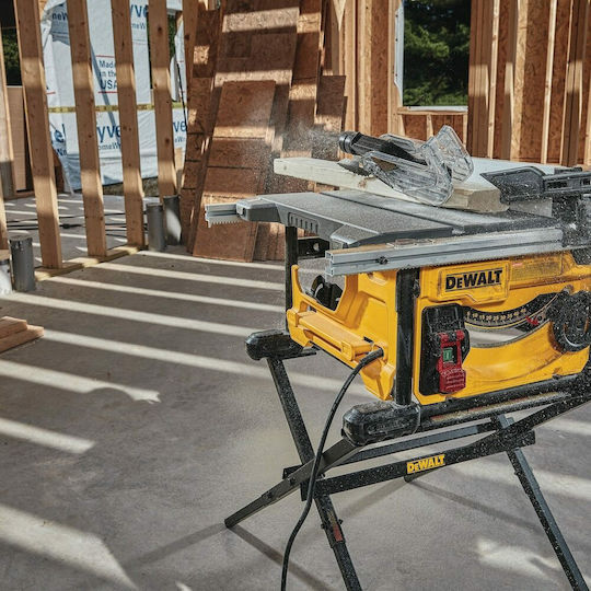 Dewalt DWE7485 Δισκοπρίονο Πάγκου με Ισχύ 1850W, Δίσκο Κοπής Διαμέτρου 210mm & Ταχύτητα Κοπής 5800rpm