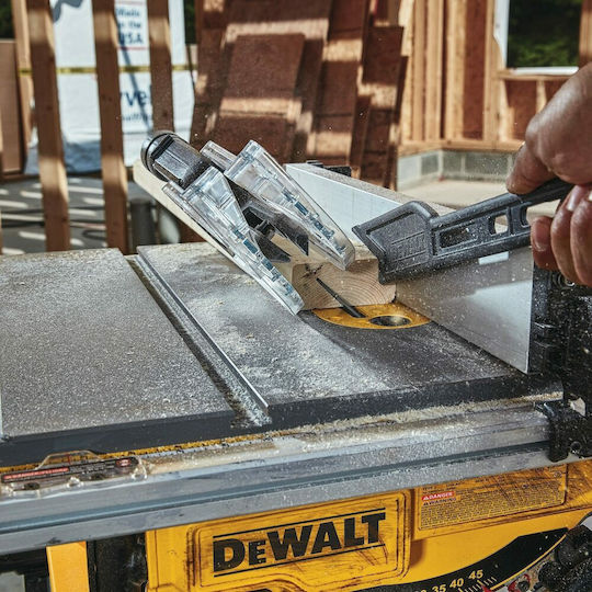 Dewalt DWE7485 Δισκοπρίονο Πάγκου με Ισχύ 1850W, Δίσκο Κοπής Διαμέτρου 210mm & Ταχύτητα Κοπής 5800rpm