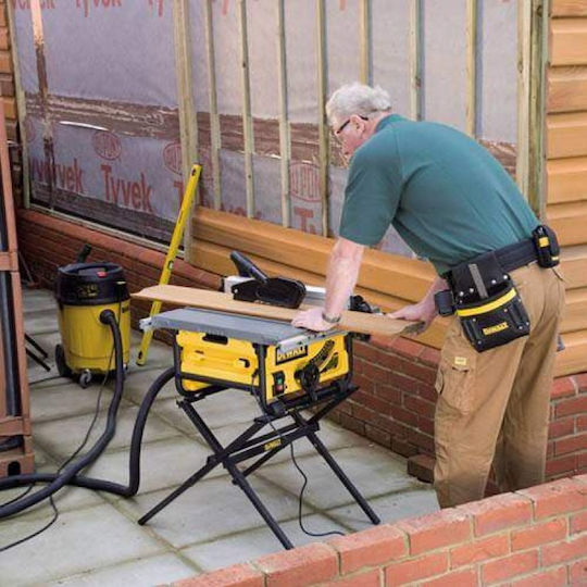 Dewalt DWE7492 Δισκοπρίονο Πάγκου με Ισχύ 1800W, Δίσκο Κοπής Διαμέτρου 250mm & Ταχύτητα Κοπής 4800rpm