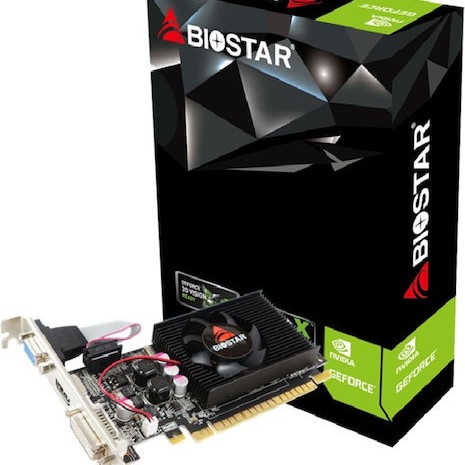Biostar GeForce GT 210 1GB GDDR3 Κάρτα Γραφικών