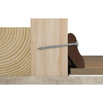 Fischer Powerfast Ii Ctf 4.0 X 16 Chipboard Screw (200 Pieces) Fully Threaded, Countersunk Screw With Inner Star, Screw For Woodworking, Reduces Screwing Resistance & Screwing Time