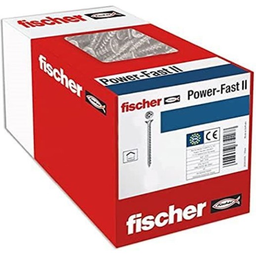 fischer Βίδα με Διάμετρο M4 και Μήκος 35mm 100τμχ Fpf Power-fast Ii
