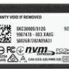 Kingston KC3000 SSD 512GB M.2 NVMe PCI Express 4.0 SKC3000S/512G
