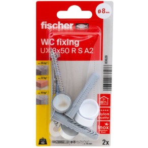 fischer Ούπα Πλαστικό 8x50mm 2τμχ 083628
