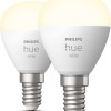 Philips Smart Λάμπες LED 5.7W για Ντουί E14 και Σχήμα P45 Θερμό Λευκό 470lm Dimmable 2τμχ
