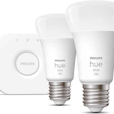 Philips Smart Λάμπες LED 9.5W για Ντουί E27 και Σχήμα A60 Θερμό Λευκό 1055lm Dimmable 2τμχ