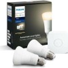 Philips Smart Λάμπες LED 9.5W για Ντουί E27 και Σχήμα A60 Θερμό Λευκό 1055lm Dimmable 2τμχ