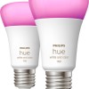 Philips Smart Λάμπες LED 9W για Ντουί E27 και Σχήμα A60 RGBW 806lm Dimmable 2τμχ