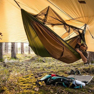 Amazonas Wing Tarp Σκίαστρο Παραλίας 1 ατόμων Ατόμων Καφέ 200εκ.