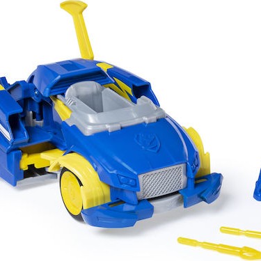 Spin Master Παιχνίδι Μινιατούρα Power Changing Vehicle Chase Paw Patrol για 3+ Ετών