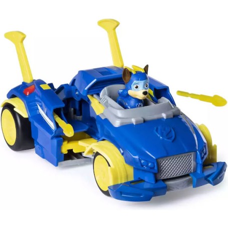 Spin Master Παιχνίδι Μινιατούρα Power Changing Vehicle Chase Paw Patrol για 3+ Ετών