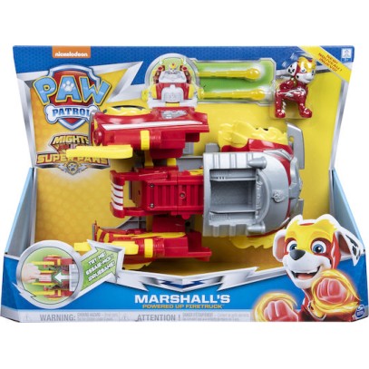 Spin Master Παιχνίδι Μινιατούρα Power Changing Vehicle Marshall Paw Patrol για 3+ Ετών