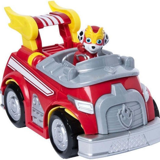 Spin Master Παιχνίδι Μινιατούρα Power Changing Vehicle Marshall Paw Patrol για 3+ Ετών