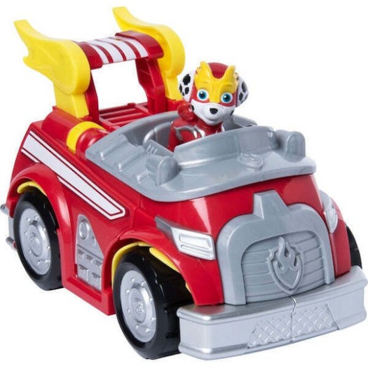 Spin Master Παιχνίδι Μινιατούρα Power Changing Vehicle Marshall Paw Patrol για 3+ Ετών