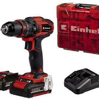 Einhell TE-CD 18/40 Li-i +64 Κρουστικό Δραπανοκατσάβιδο Μπαταρίας 18V 2x2Ah