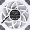 Thermaltake Toughfan 12 High Static Pressure Radiator Case Fan 120mm με Σύνδεση 4-Pin PWM Λευκό