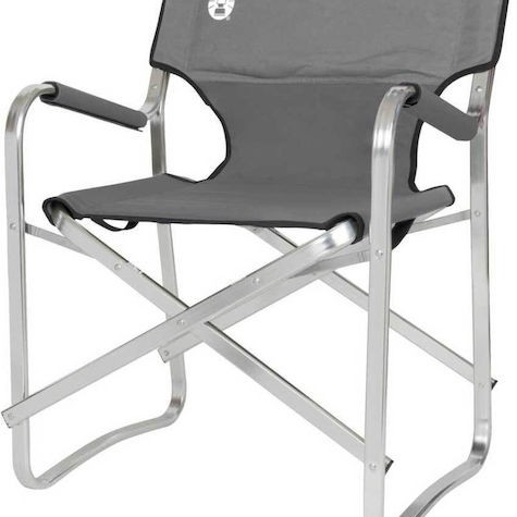 Coleman Deckchair Καρέκλα Σκηνοθέτη Παραλίας Γκρι 18x62x82εκ.