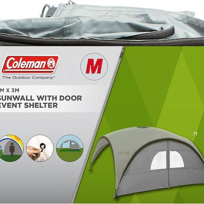 Coleman Πλευρικό Τοίχωμα Σκίαστρο Παραλίας Πλευρικό Τοίχωμα 300x300x103εκ.