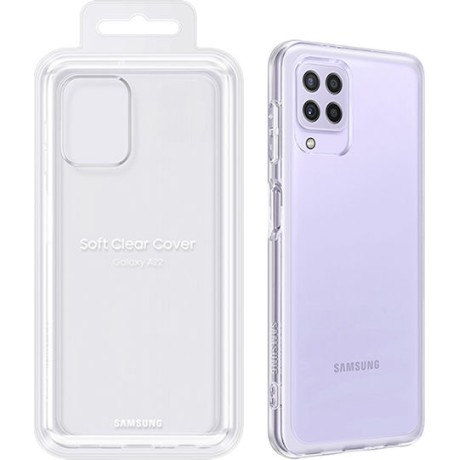 Samsung Back Cover Σιλικόνης Διάφανο (Galaxy A22 4G)
