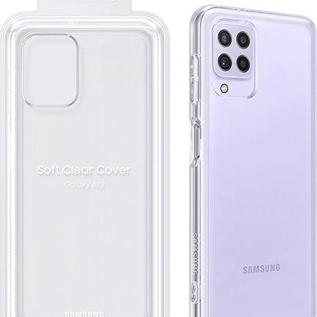 Samsung Back Cover Σιλικόνης Διάφανο (Galaxy A22 4G)
