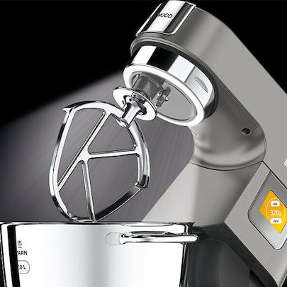 Kenwood Titanium Chef Patissier XL Κουζινομηχανή 1400W με Ανοξείδωτο Κάδο 7lt