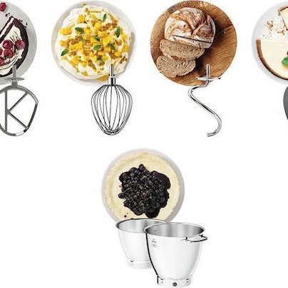 Kenwood Titanium Chef Patissier XL Κουζινομηχανή 1400W με Ανοξείδωτο Κάδο 7lt