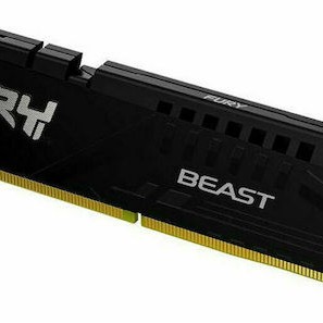 Kingston Fury Beast DDR5 32GB RAM με 2x16GB Modules και Ταχύτητα 5200 για Desktop