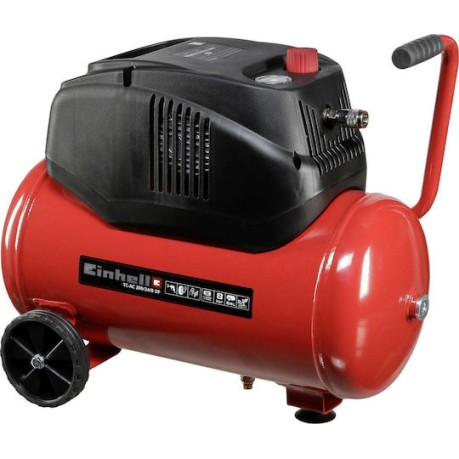 Einhell TC-AC 200/24/8 OF Κομπρεσέρ Αέρος 96.4dB με Ισχύ 1.6hp και Αεροφυλάκιο 24lt