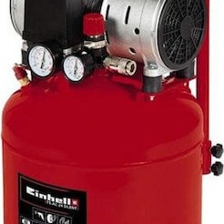 Einhell TE-AC 24 Μονοφασικό Κομπρεσέρ Αέρος 57dB με Ισχύ 1hp και Αεροφυλάκιο 24lt