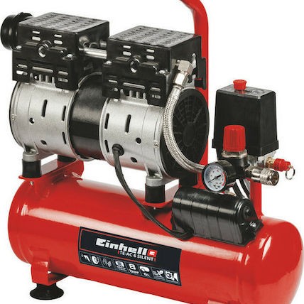 Einhell TE-AC 6 Μονοφασικό Κομπρεσέρ Αέρος 57dB με Αεροφυλάκιο 6lt