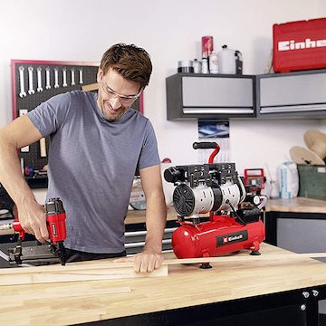 Einhell TE-AC 6 Μονοφασικό Κομπρεσέρ Αέρος 57dB με Αεροφυλάκιο 6lt