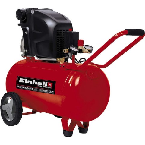 Einhell TC-AC 420/50/10 V Μονοφασικό Κομπρεσέρ Αέρος 97dB με Ισχύ 3hp και Αεροφυλάκιο 50lt