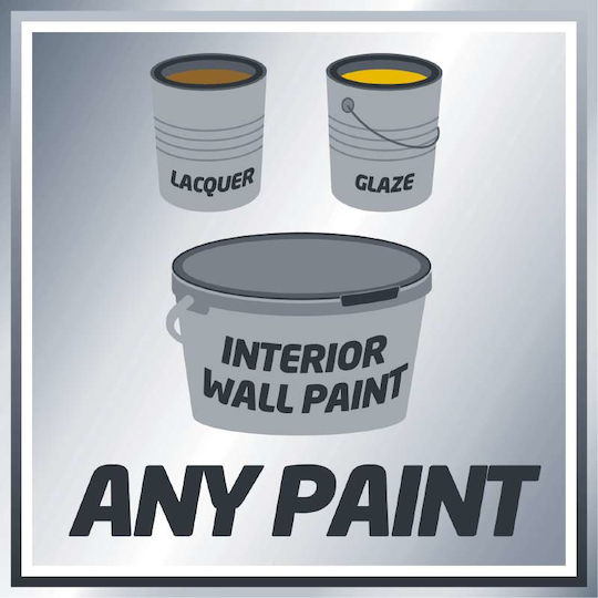 Einhell TC-SY 600 S Ηλεκτρικό Πιστόλι Βαφής 600W με Δοχείο 0.8lt