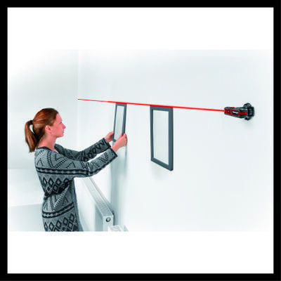 Einhell TC-LL 1 Αλφάδι Laser Σημείου Κόκκινης Δέσμης 1.5V με Εύρος Εργασίας 20m