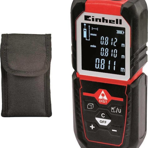 Einhell Μέτρο Laser TC-LD 50 με Δυνατότητα Μέτρησης έως 50m