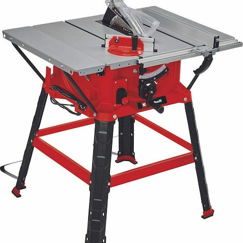 Einhell TC-TS 254 U Δισκοπρίονο Πάγκου με Ισχύ 1800W, Δίσκο Κοπής Διαμέτρου 254mm & Ταχύτητα Κοπής 4250rpm