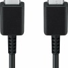 Samsung USB 2.0 Cable USB-C male - USB-C Μαύρο 1m EP-DA705BBEGWW Bulk
