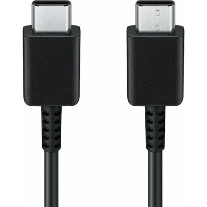 Samsung USB 2.0 Cable USB-C male - USB-C Μαύρο 1m EP-DA705BBEGWW Bulk