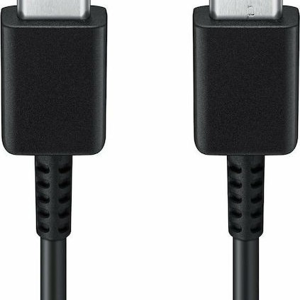 Samsung USB 2.0 Cable USB-C male - USB-C Μαύρο 1m EP-DA705BBEGWW Bulk