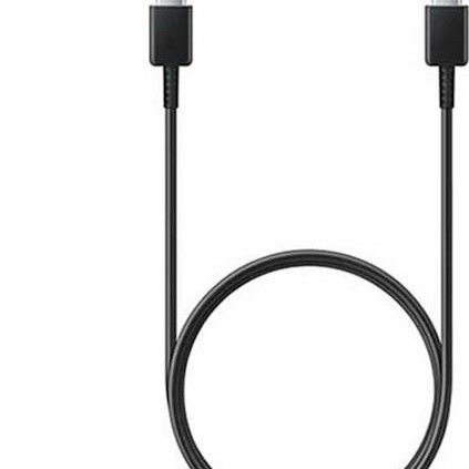 Samsung USB 2.0 Cable USB-C male - USB-C Μαύρο 1m EP-DA705BBEGWW Bulk