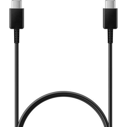 Samsung USB 2.0 Cable USB-C male - USB-C Μαύρο 1m EP-DA705BBEGWW Bulk