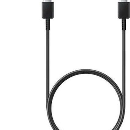 Samsung USB 2.0 Cable USB-C male - USB-C Μαύρο 1m EP-DA705BBEGWW Bulk